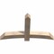 Ekena Millwork Bellingham Smooth Timber Gable Bracket, Douglas Fir, 60"W x 35"H x 5 1/2"D x 5 1/2"F, 14/12 Pitch GBW060X35X0606BEL00SDF - alternate 4